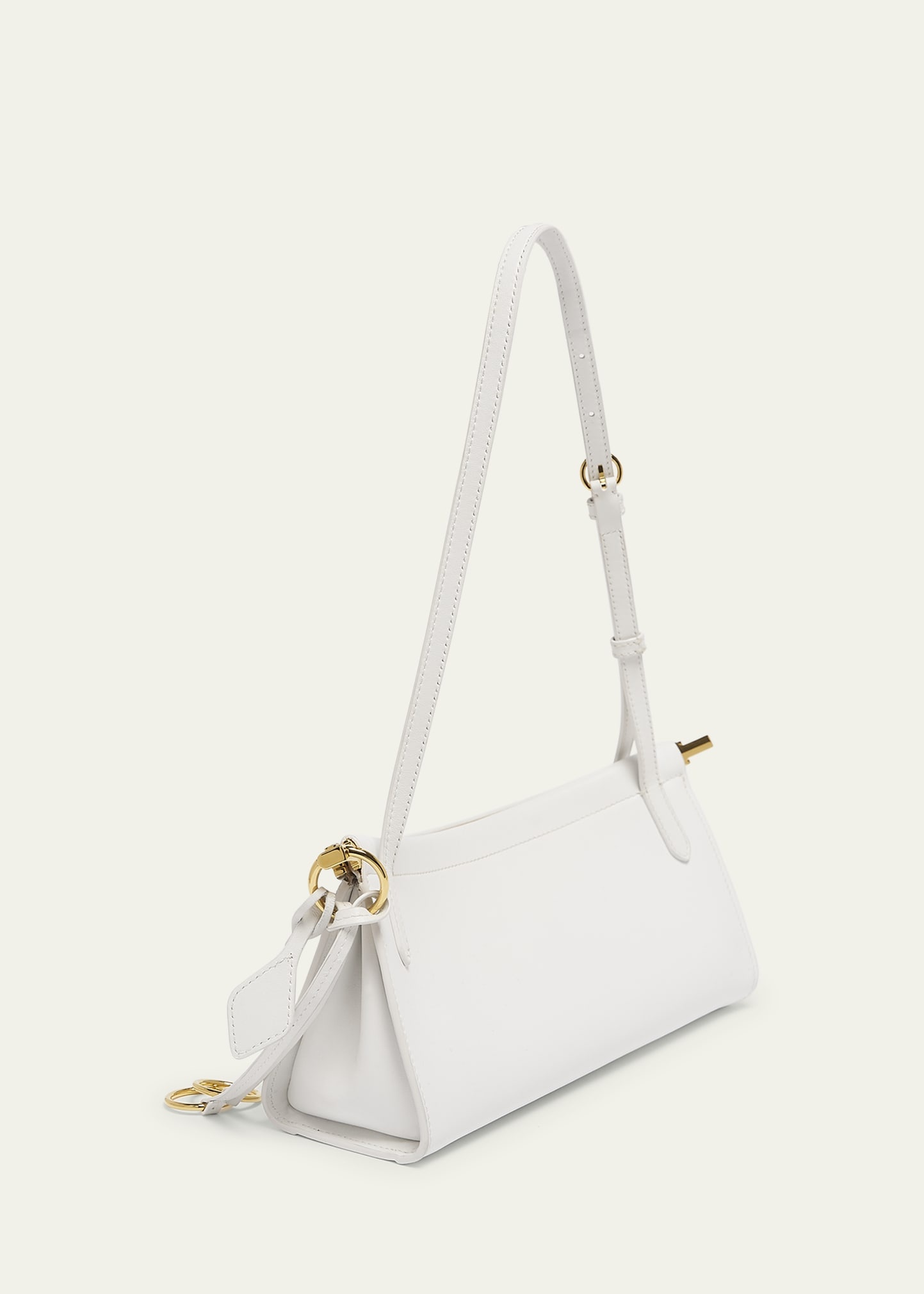 Le Click Small Shoulder Bag in Glossy Leather - 3