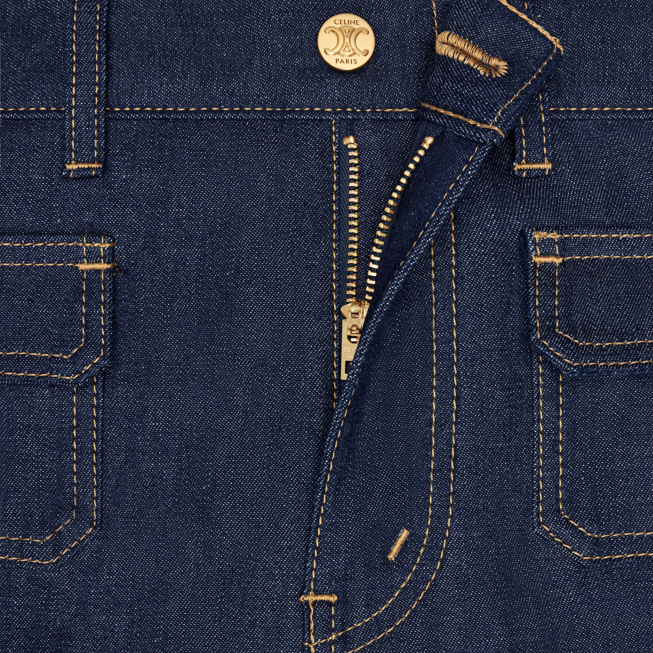 jane jeans in denim raw wash - 4