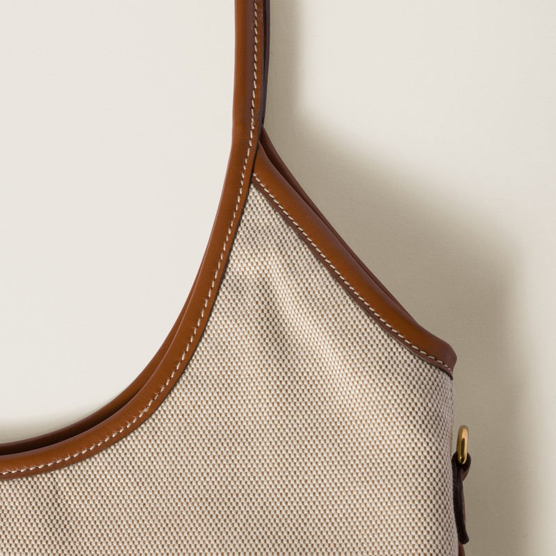 Ivy canvas and leather bag 5