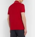 Contrast-Tipped Stretch-Cotton Piqué Polo Shirt - 29