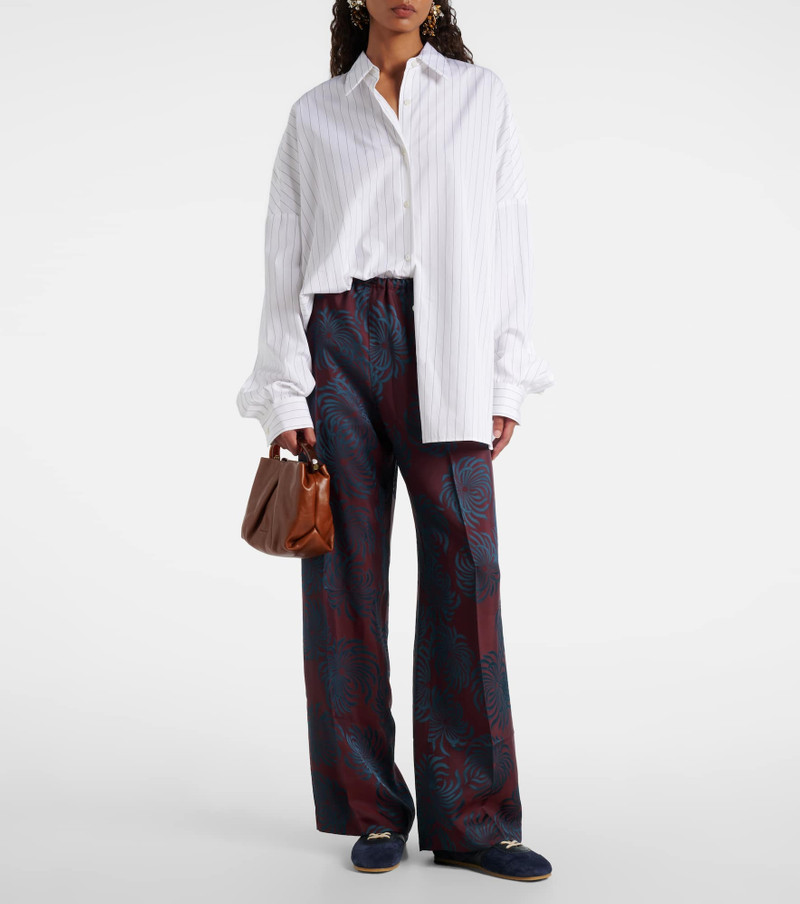 Dries Van Noten Crisp Small leather tote bag outlook
