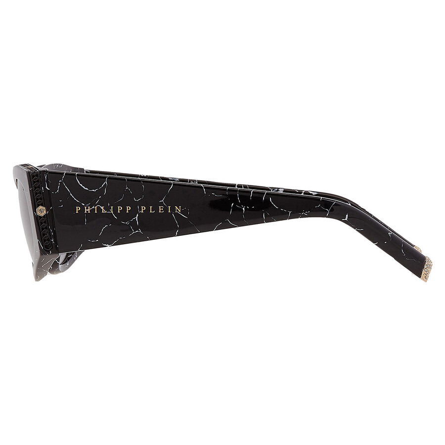 Philipp Plein Grey Gradient Oval Ladies Sunglasses SPP025S 0869 55 - 5