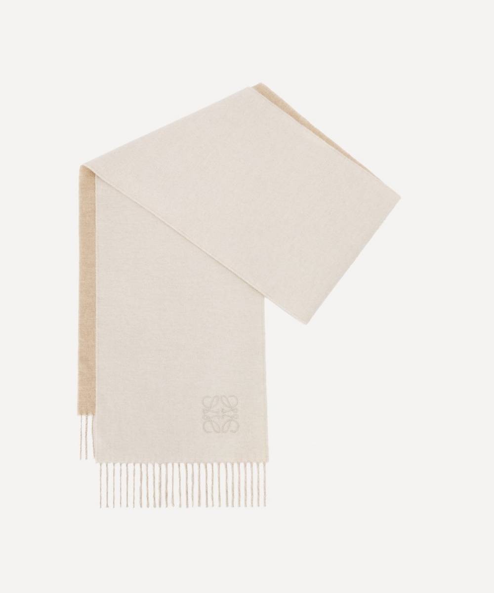 Bi-Colour Wool-Blend Scarf - 2