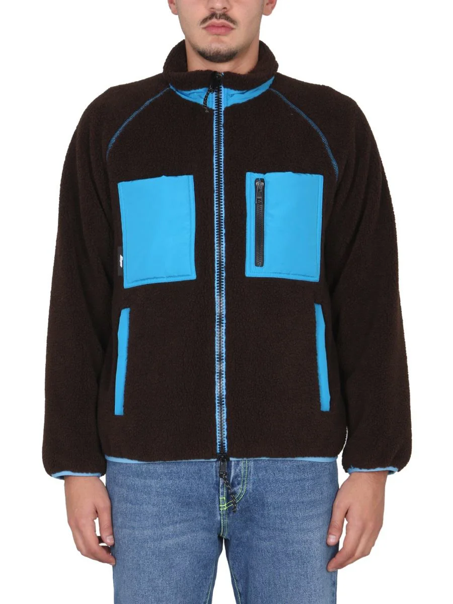 MSGM JACKET WITH LOGO - 1