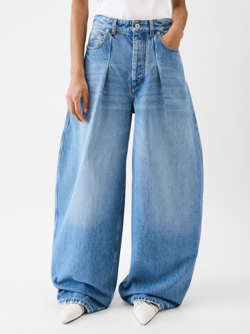 The Ovalo de-Nîmes denim pants - 1