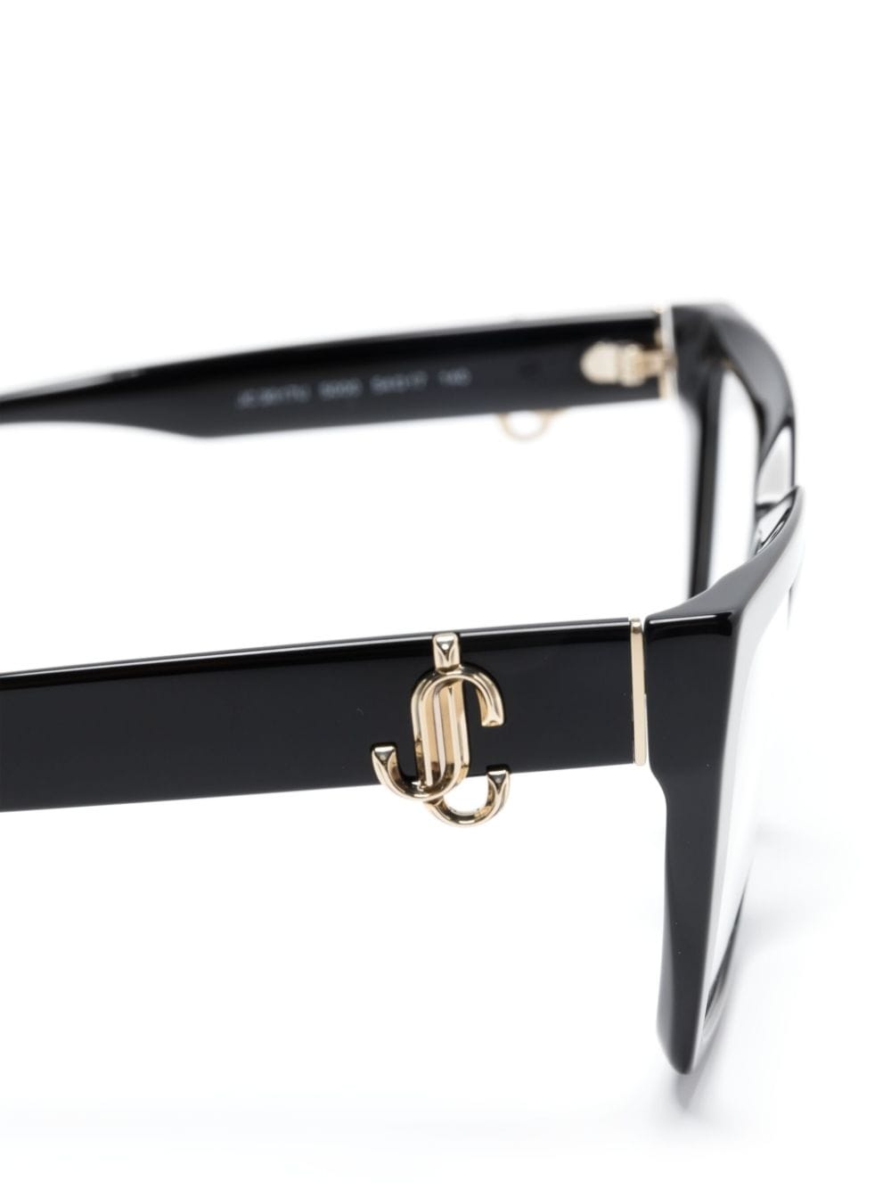 logo-plaque oversize-frame glasses - 3