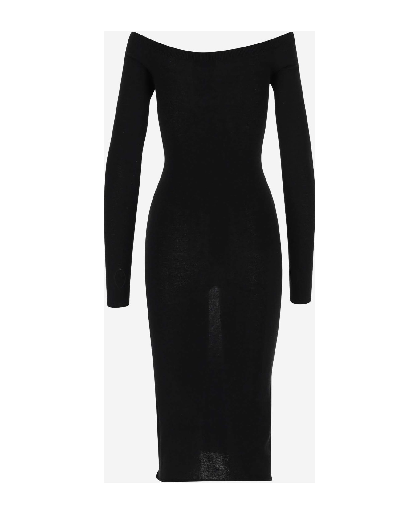 Viscose Blend Dress - 2
