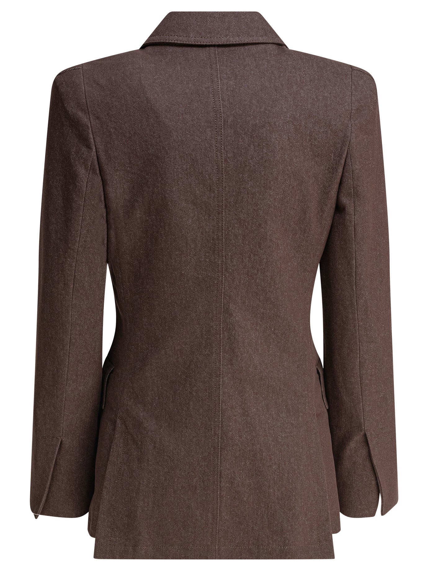 Max Mara Denim-effect Cotton Blazer - 2