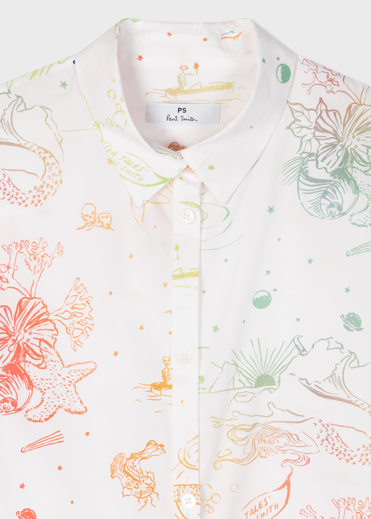 Cotton 'Sea Tales' Shirt Dress - 2