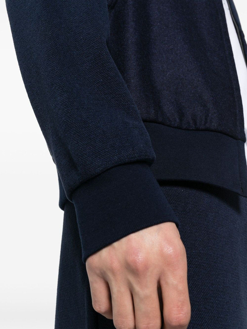 mock-neck zip-up sweatshirt 5