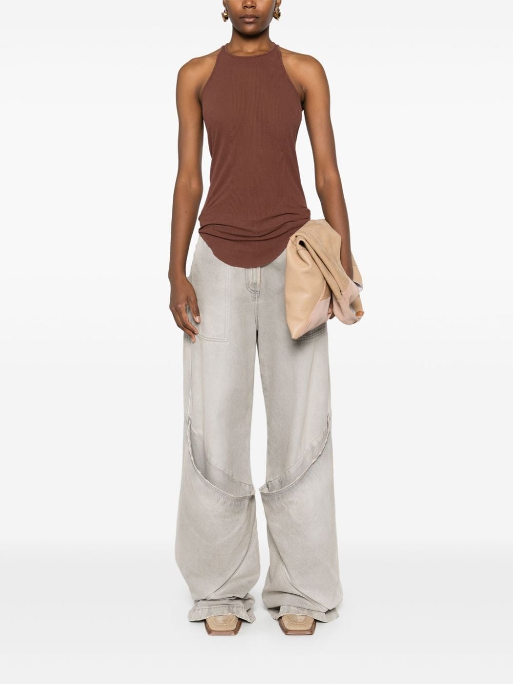 Basic Rib tank top - 2