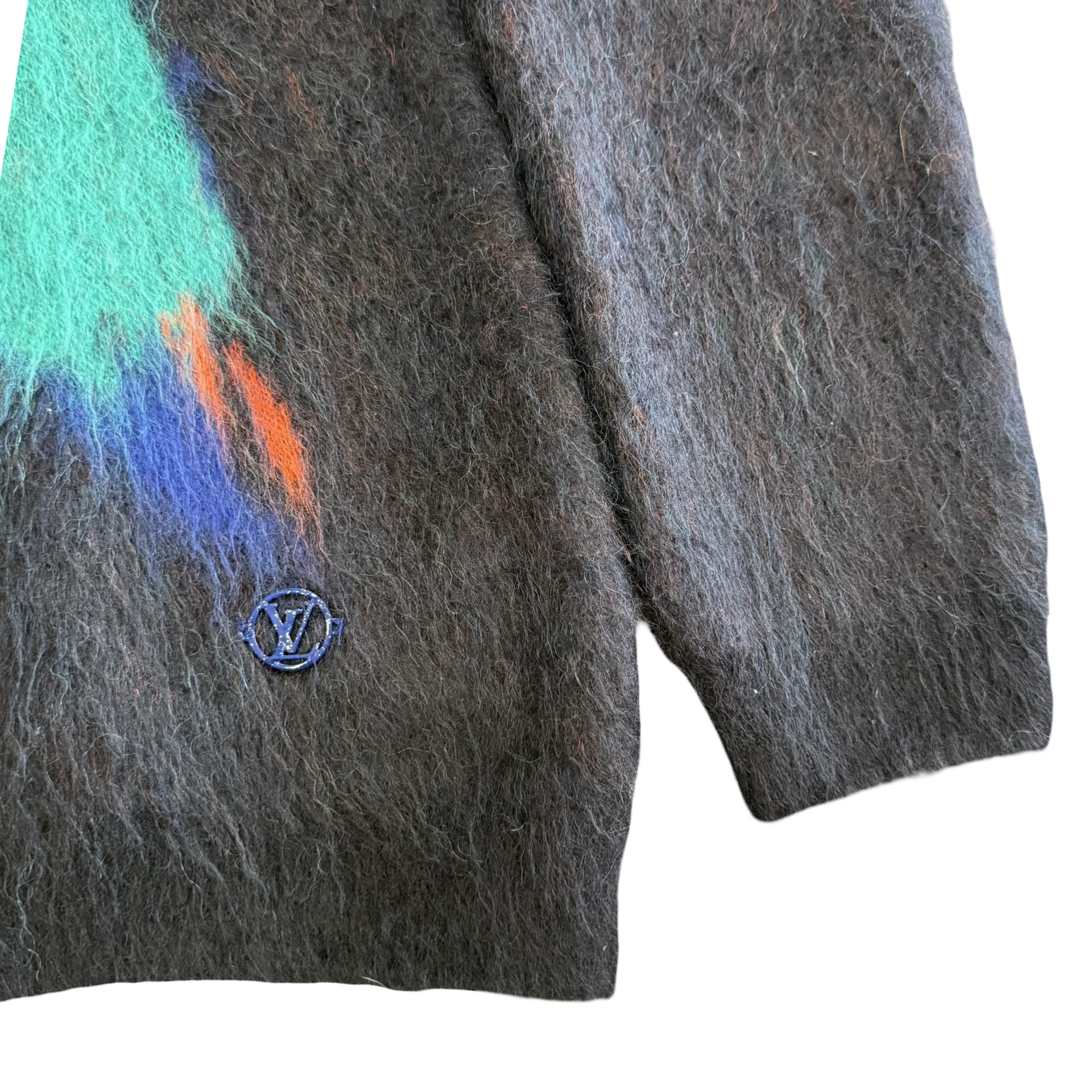 Final Blow - Louis Vuitton Mohair Butterfly Intarsia Sz XL - 2