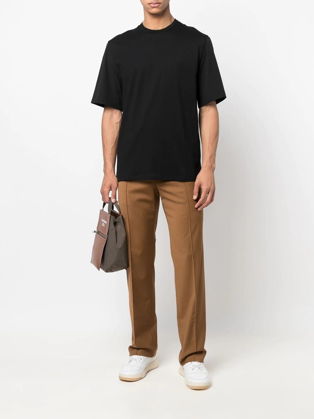 tailored straight-leg trousers - 2