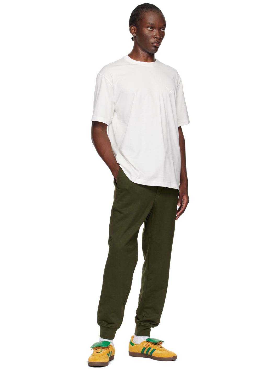 Green Cuffed Sweatpants - 4