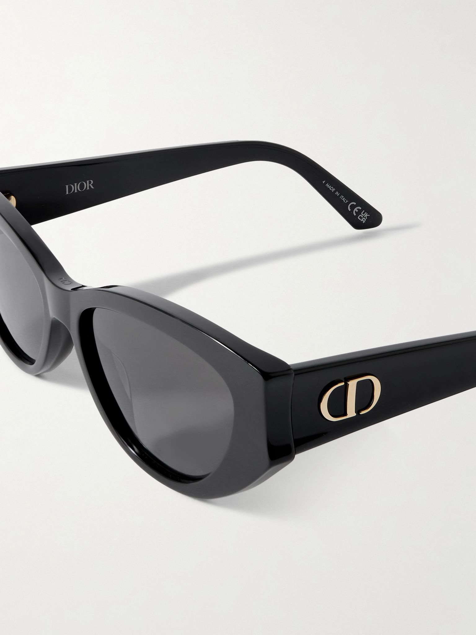 DiorGlow B1I cat-eye acetate sunglasses Black - 4
