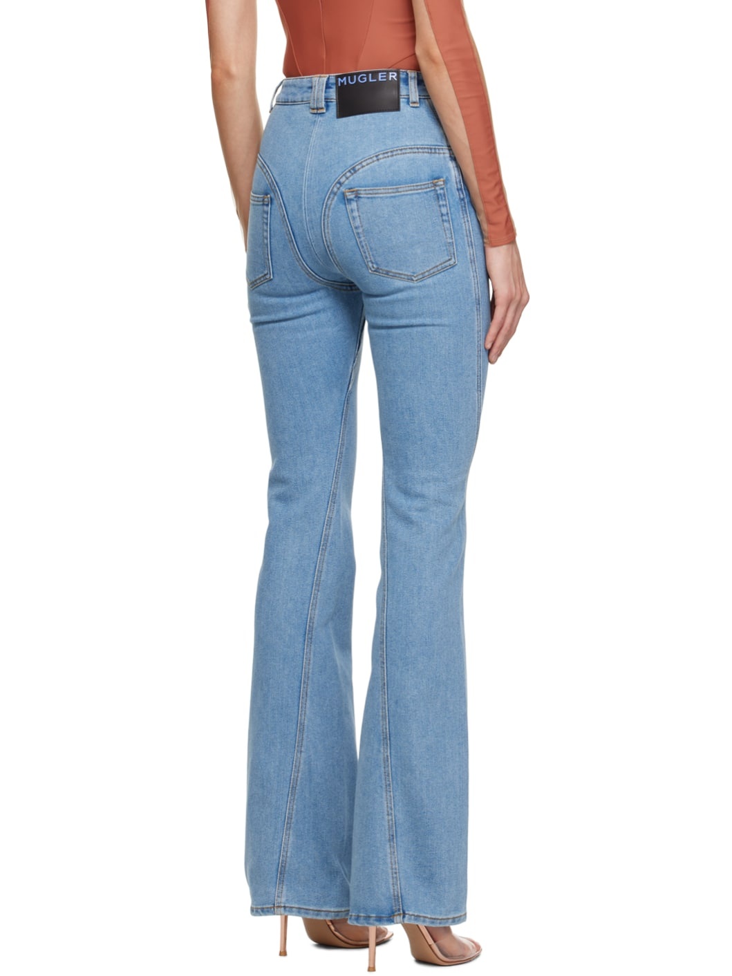 Blue Spiral Jeans - 3