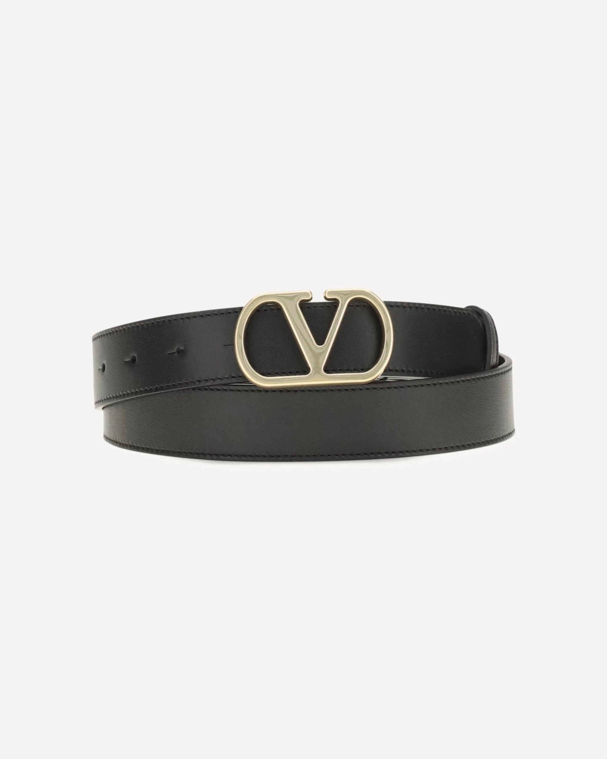 VLogo Signature leather Belt - 1