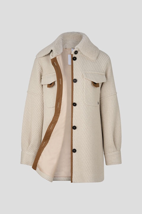 Hanna Cashmere jacket in Beige - 8