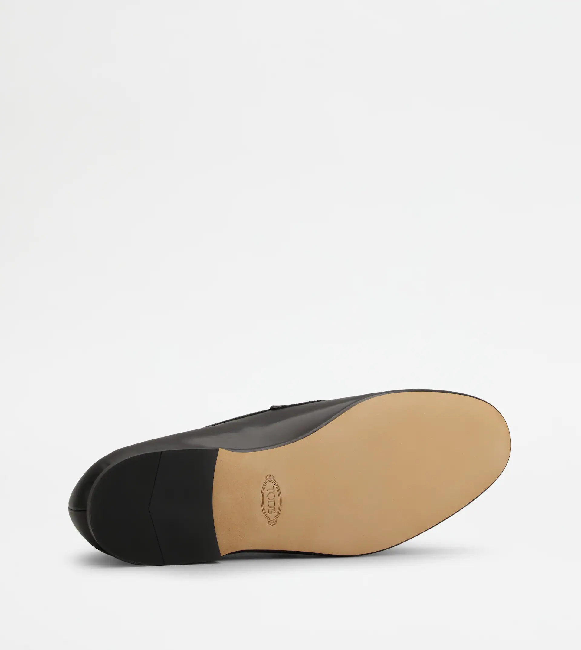 TOD'S LOAFERS IN LEATHER - BLACK - 4
