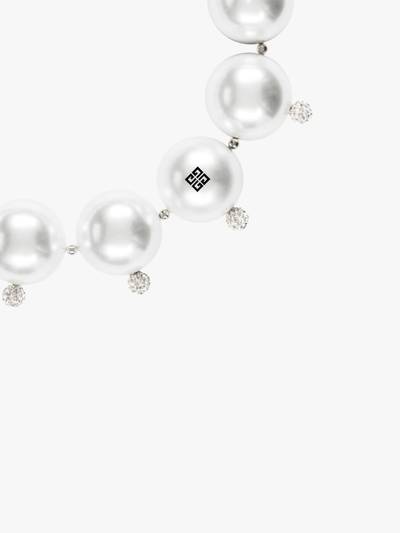 Givenchy 4G PEARL NECKLACE WITH CRYSTALS outlook