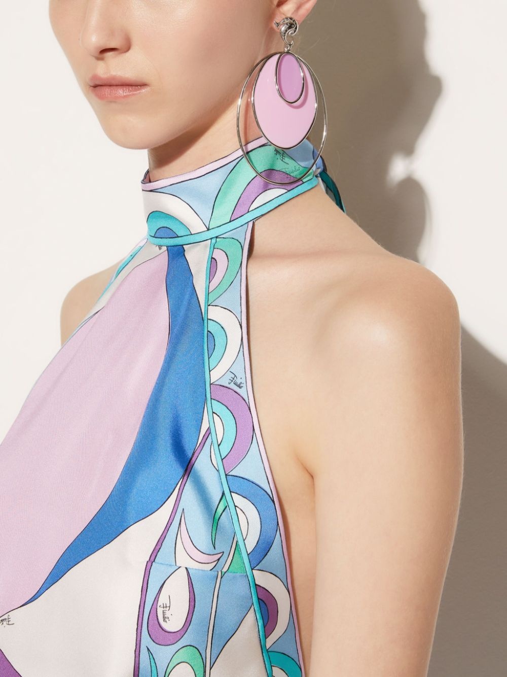 Rombi hoop earring - 4