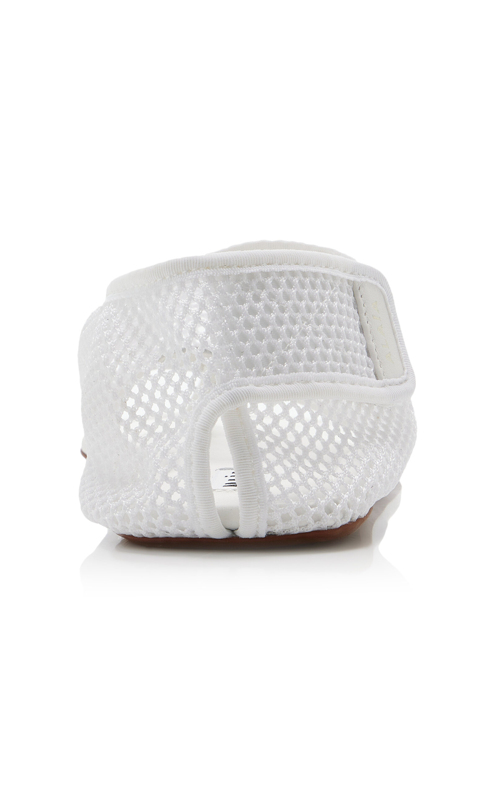 Fishnet Thong Sandals white - 4