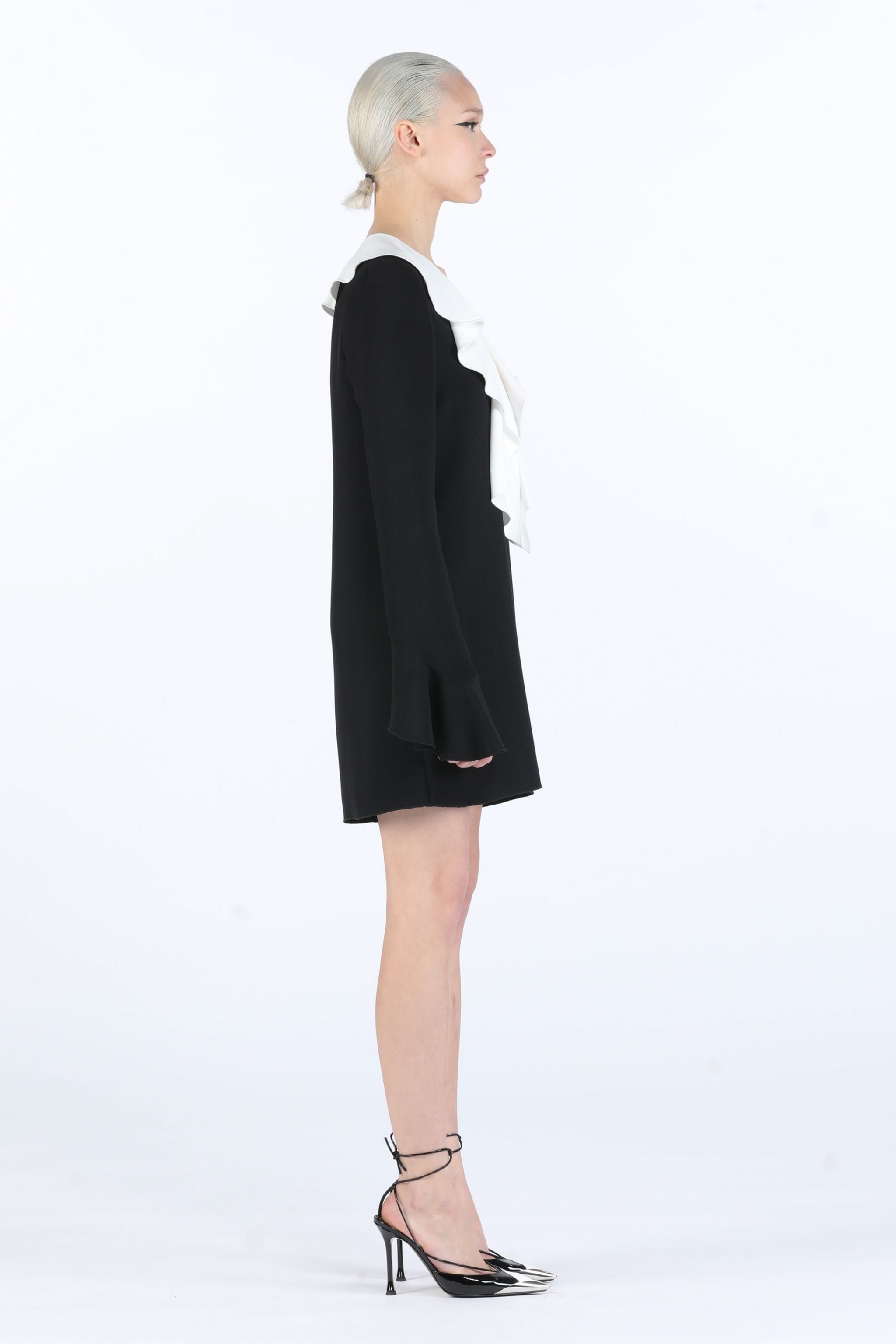 RUFFLED MINI DRESS - 3