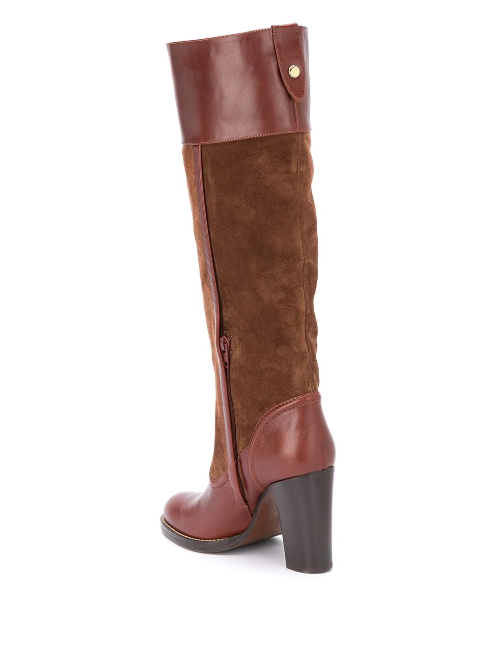 knee-high sheepskin boots - 3