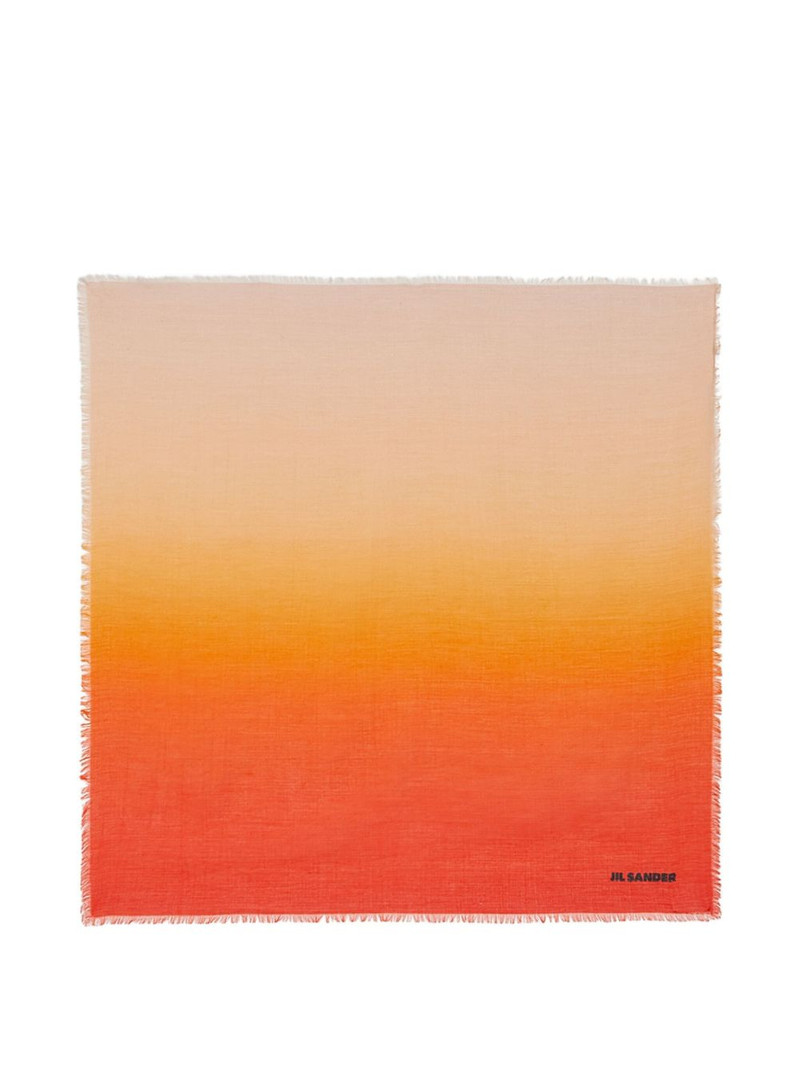 gradient-effect scarf 1