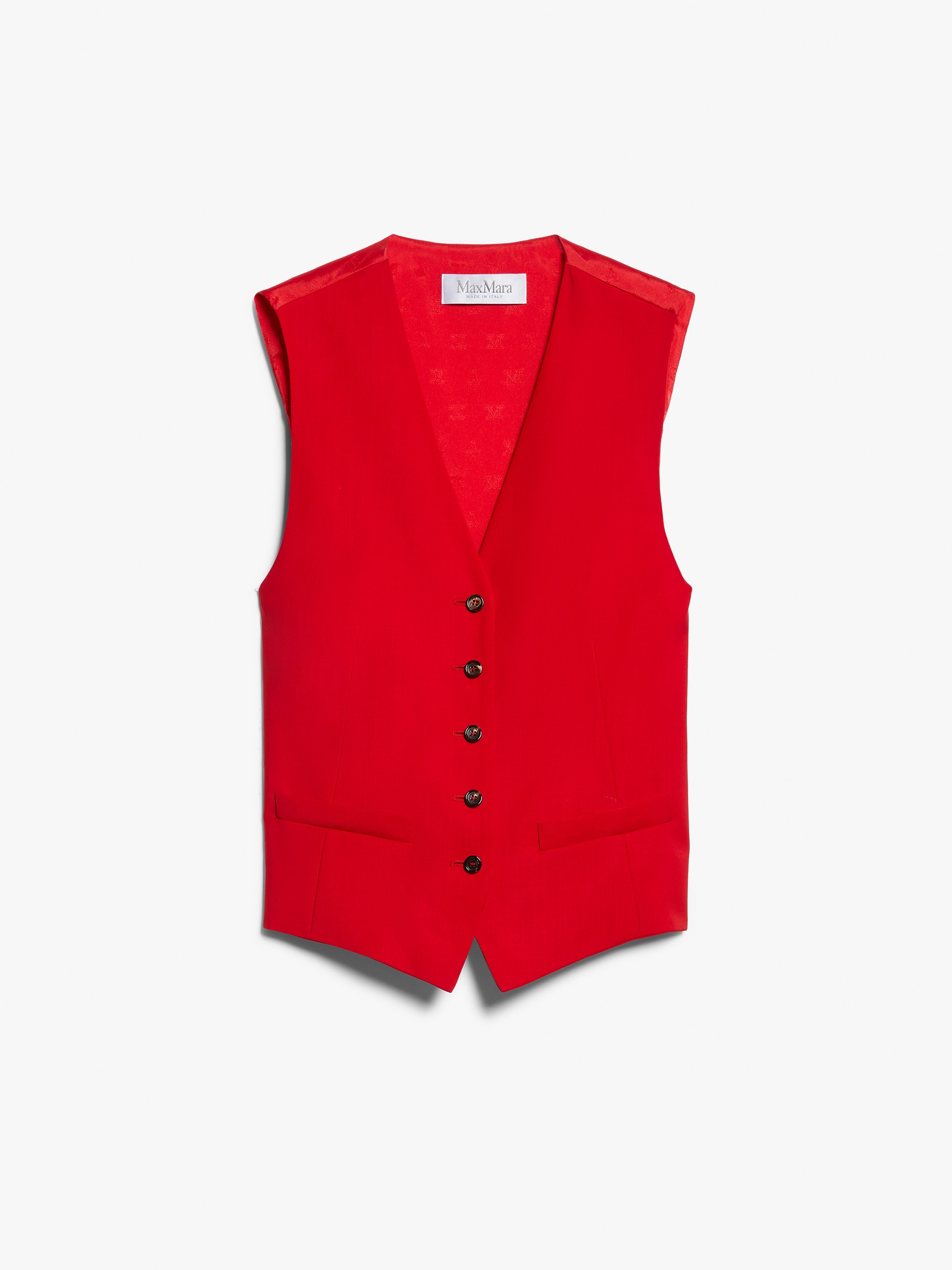 ZUAI Wool canvas waistcoat - 1