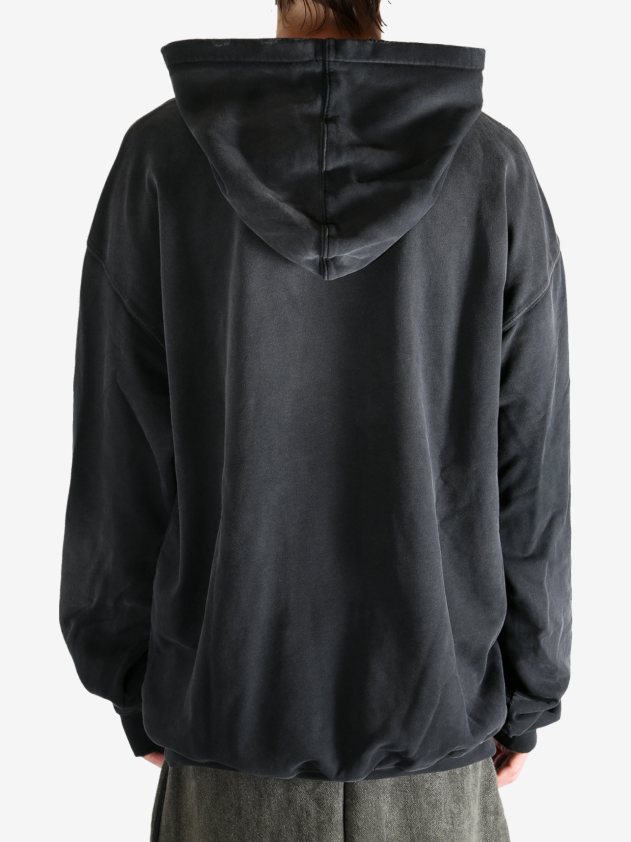 ANN DEMEULEMEESTER - Men Ollie High Comfort Hoody With Patches - 3