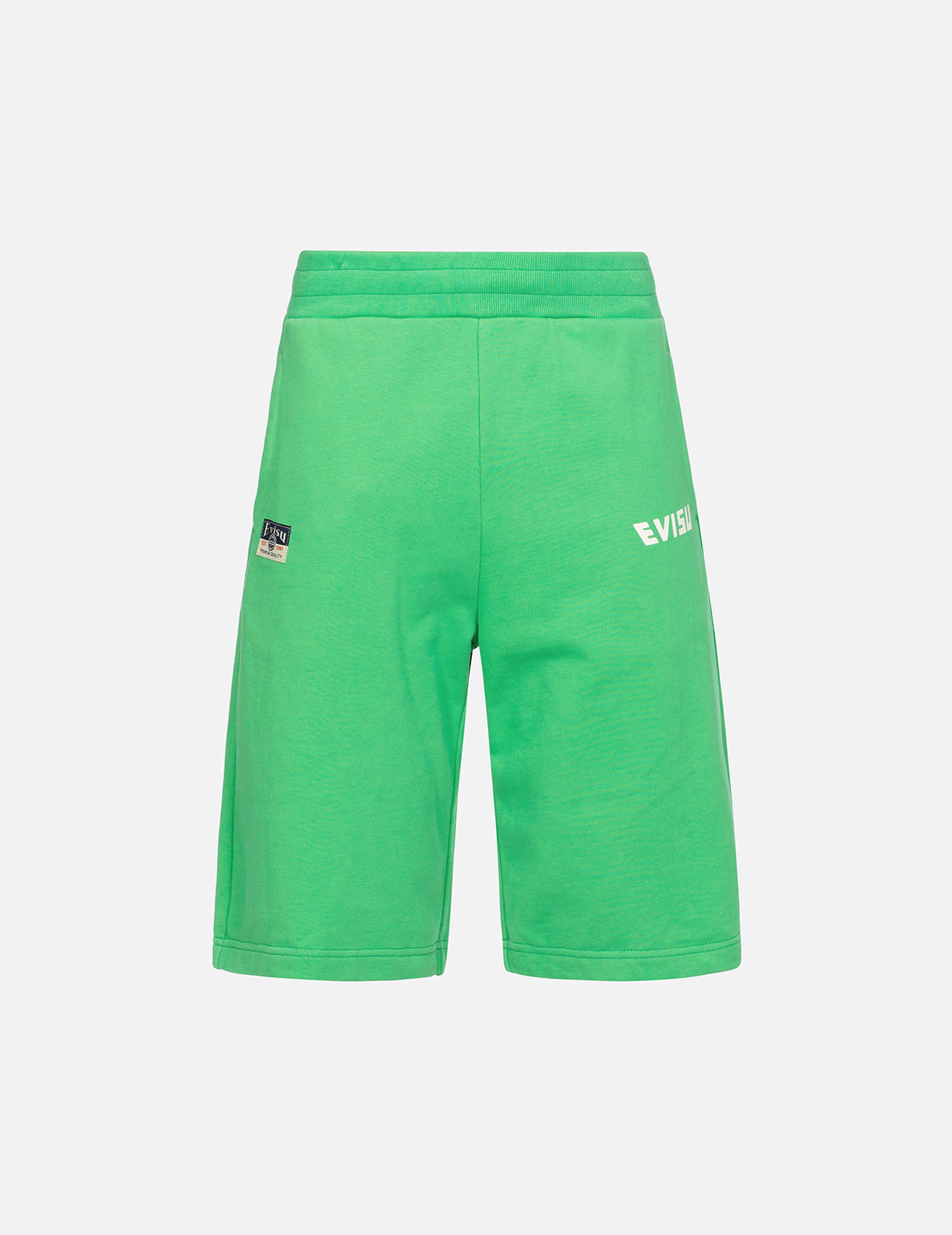 KAMON PRINT REGULAR FIT SWEAT SHORTS - 2
