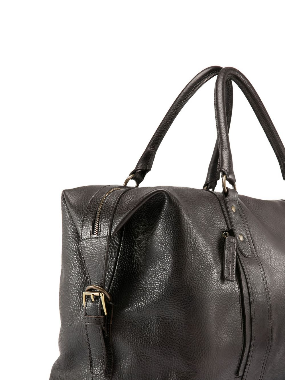Rare 045 buckle-fastening leather travel bag - 4
