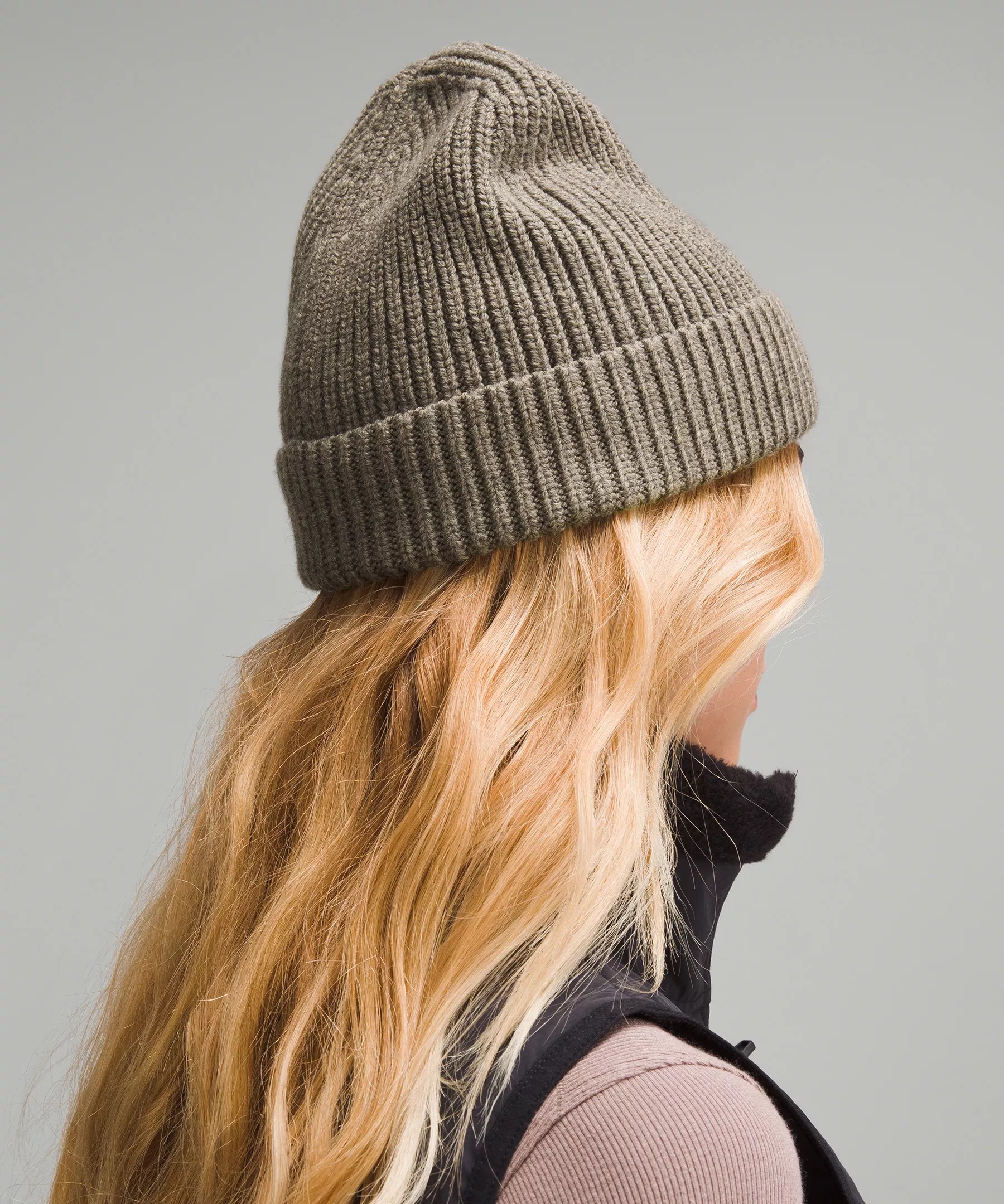 Close-Fit Wool-Blend Ribbed Knit Beanie - 3