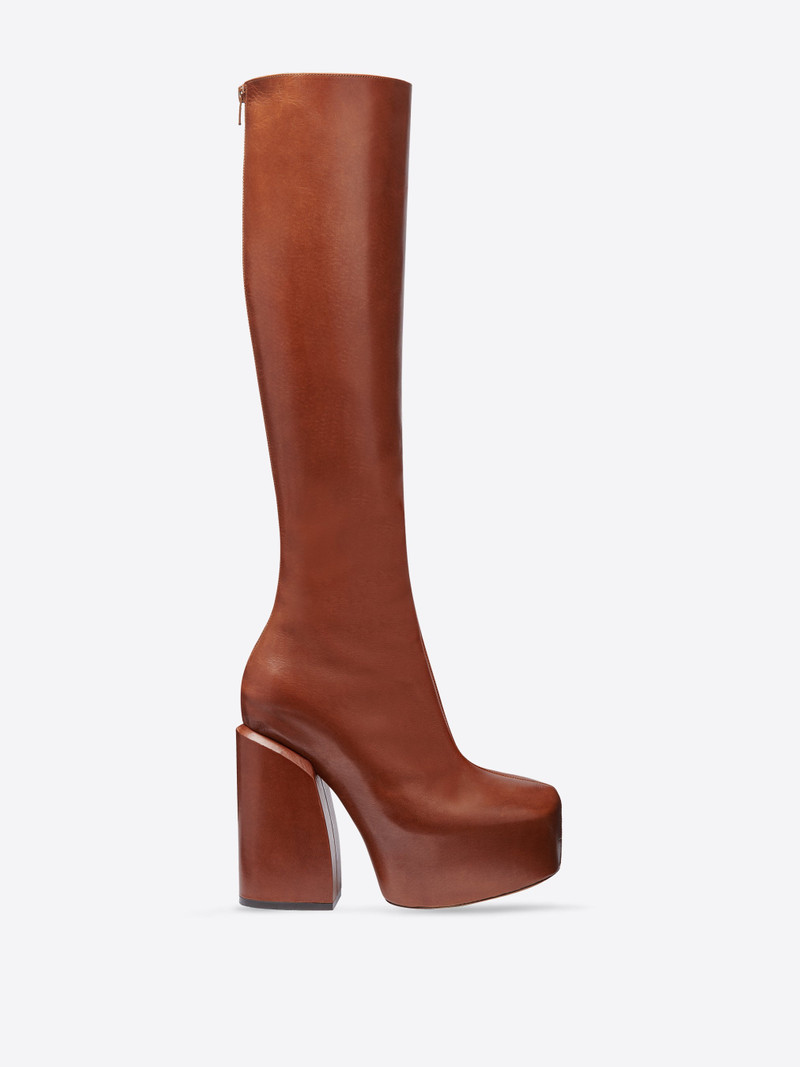 Dries Van Noten HIGH LEATHER BOOTS outlook