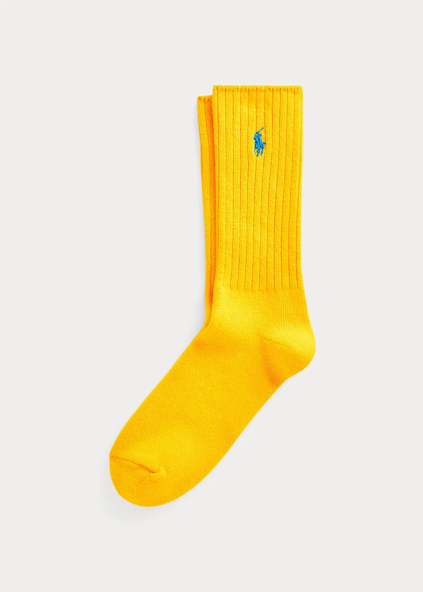 Signature Pony Cotton-Blend Crew Socks - 1