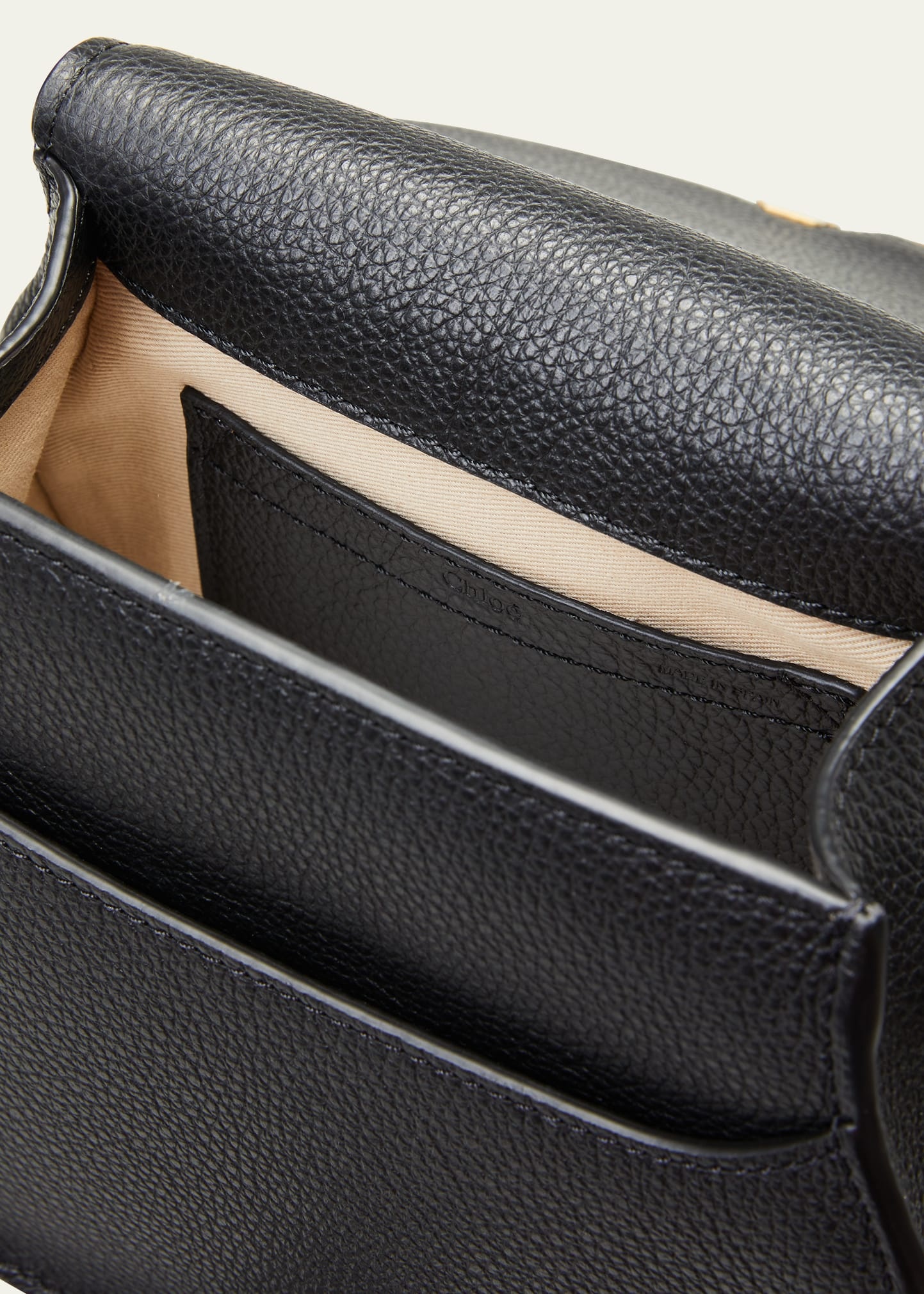 Marcie Small Crossbody Bag in Grained Calfskin - 4