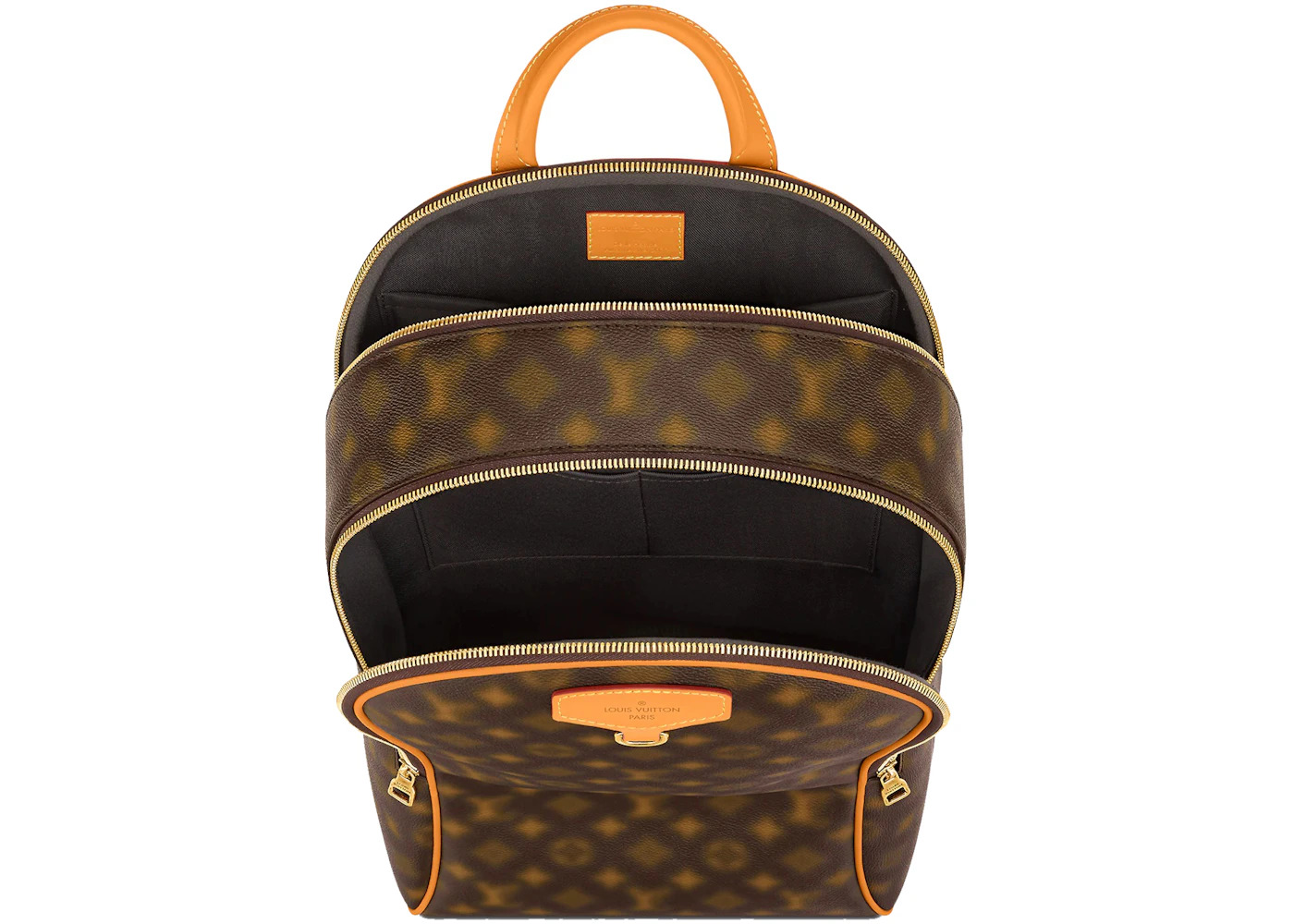 Louis Vuitton Ellipse Backpack Blurry Monogram Brown - 3