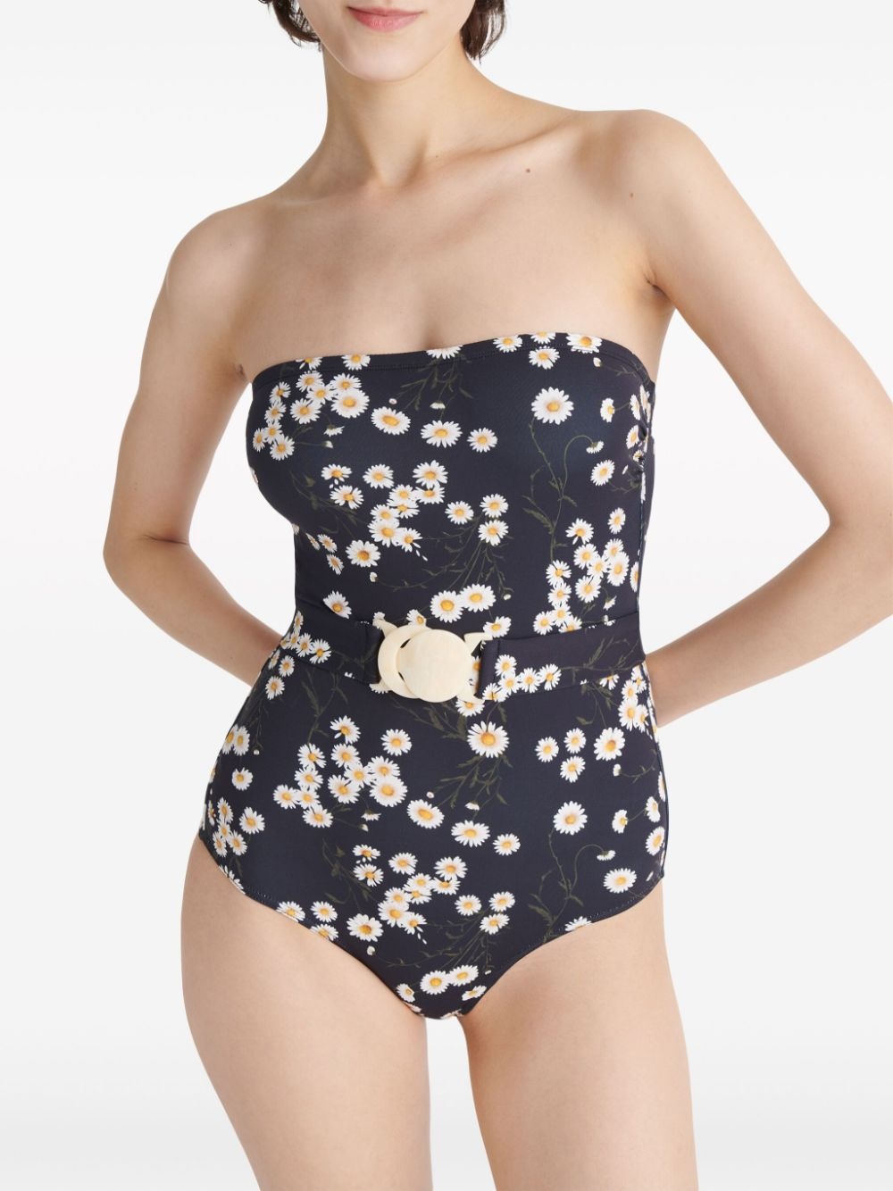 Courtois floral-print swimsuit - 5