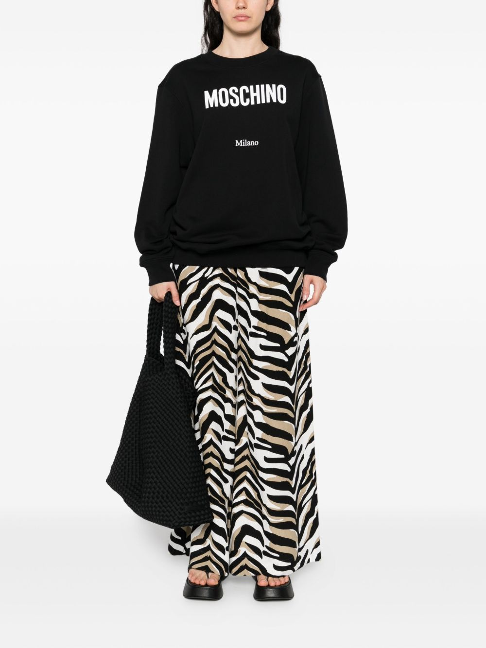 logo-print sweatshirt - 2