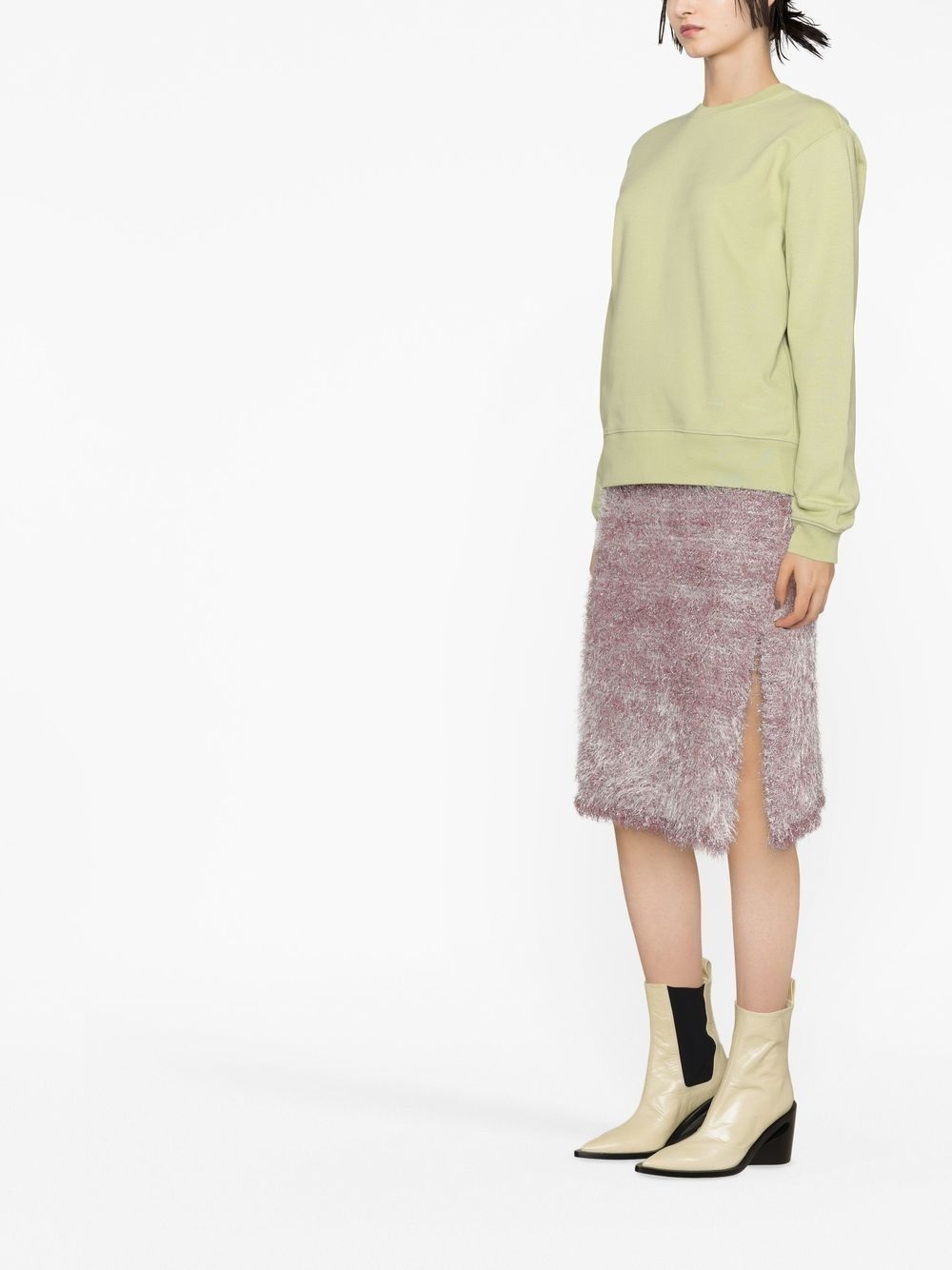 twist-detail sweatshirt - 3