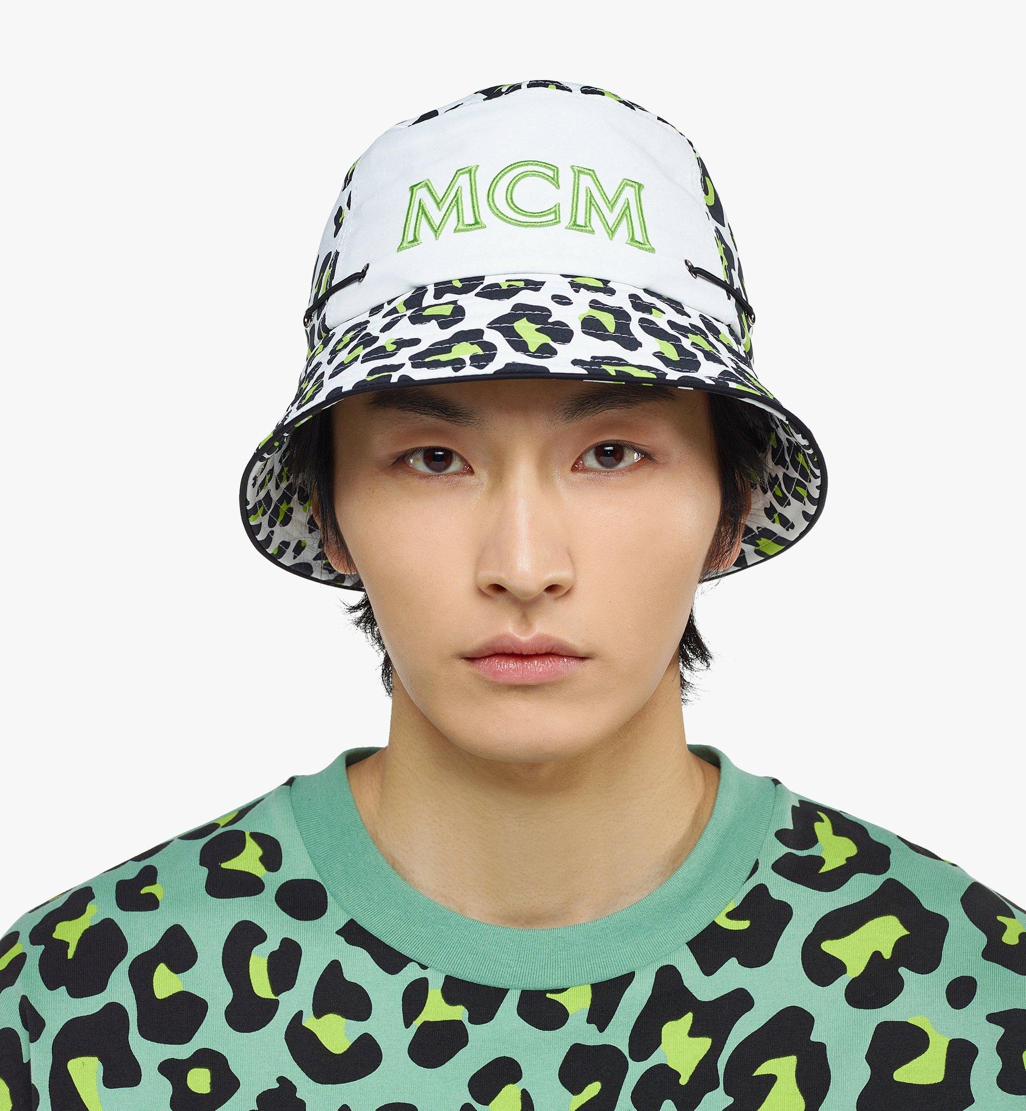 Leopard Print Bucket Hat - 5