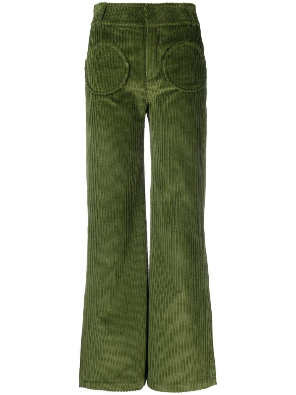 Yoshitomo corduroy velvet trousers - 1