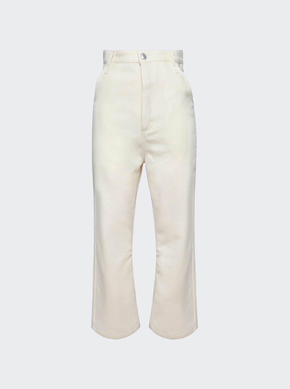 Baggy Fit Trousers Ivory - 1