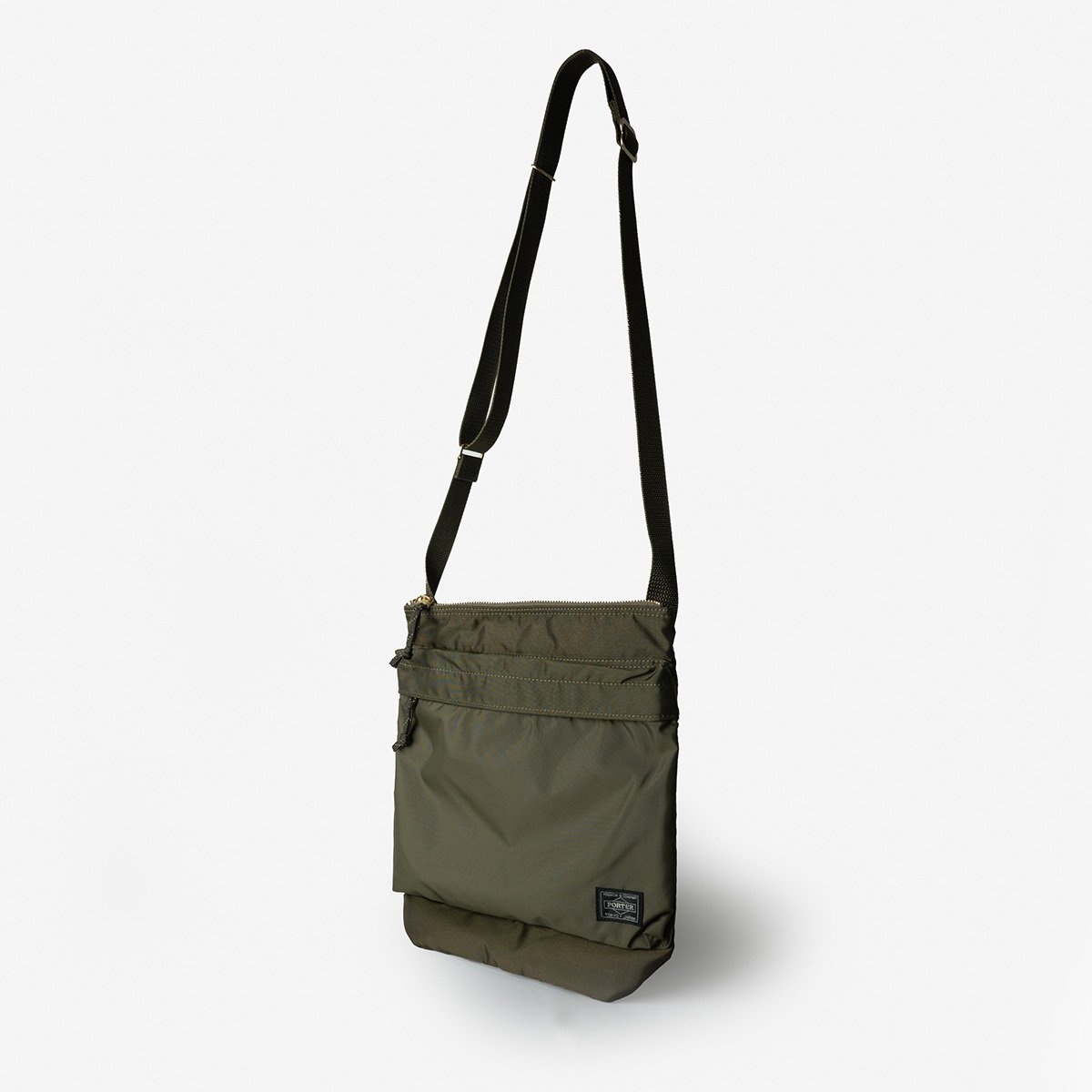 POR-FOR-SHL2-OLV Porter - Yoshida & Co. - Force Shoulder Bag 2 - Olive - 1
