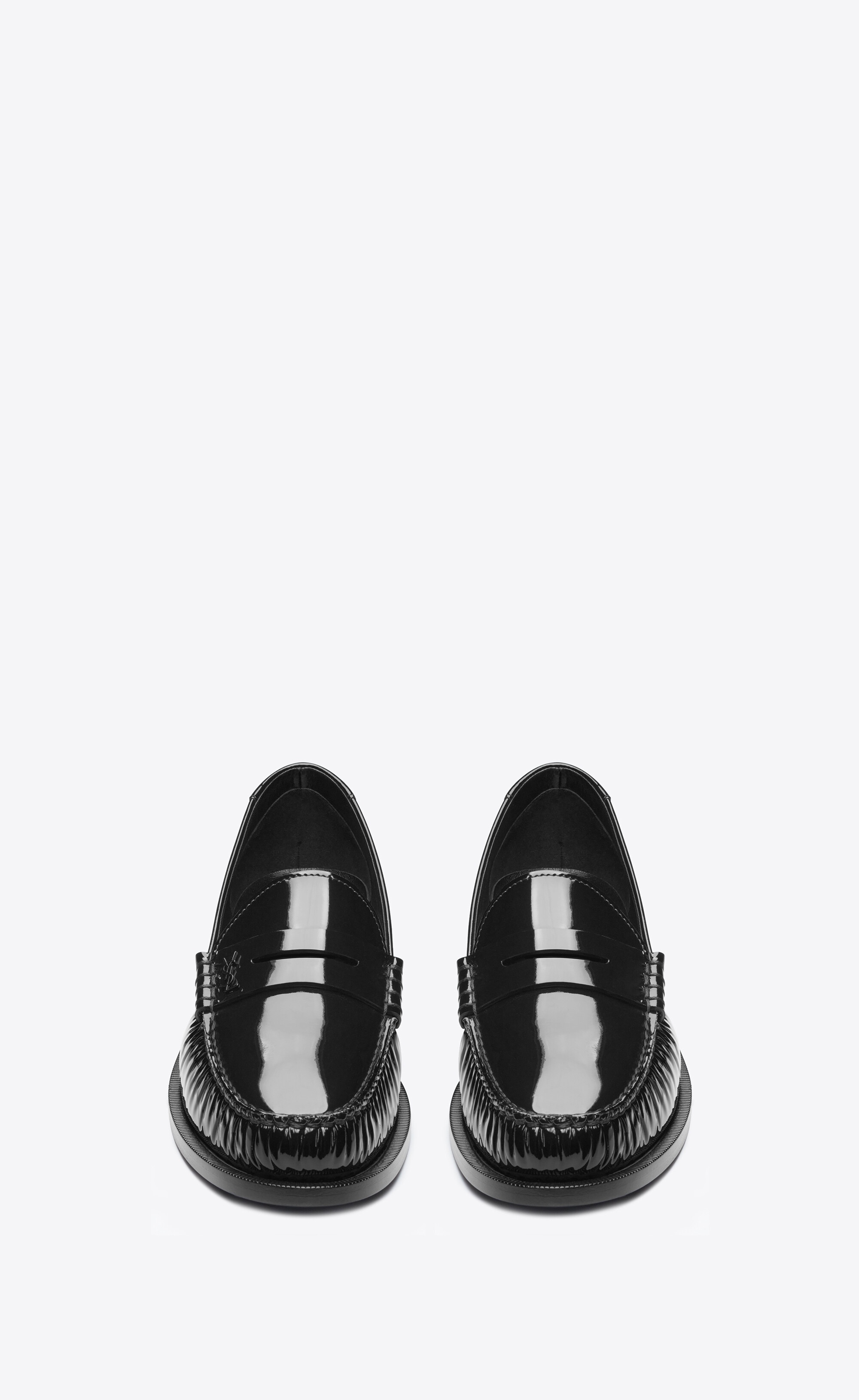 le loafer monogram penny slippers in patent leather - 2