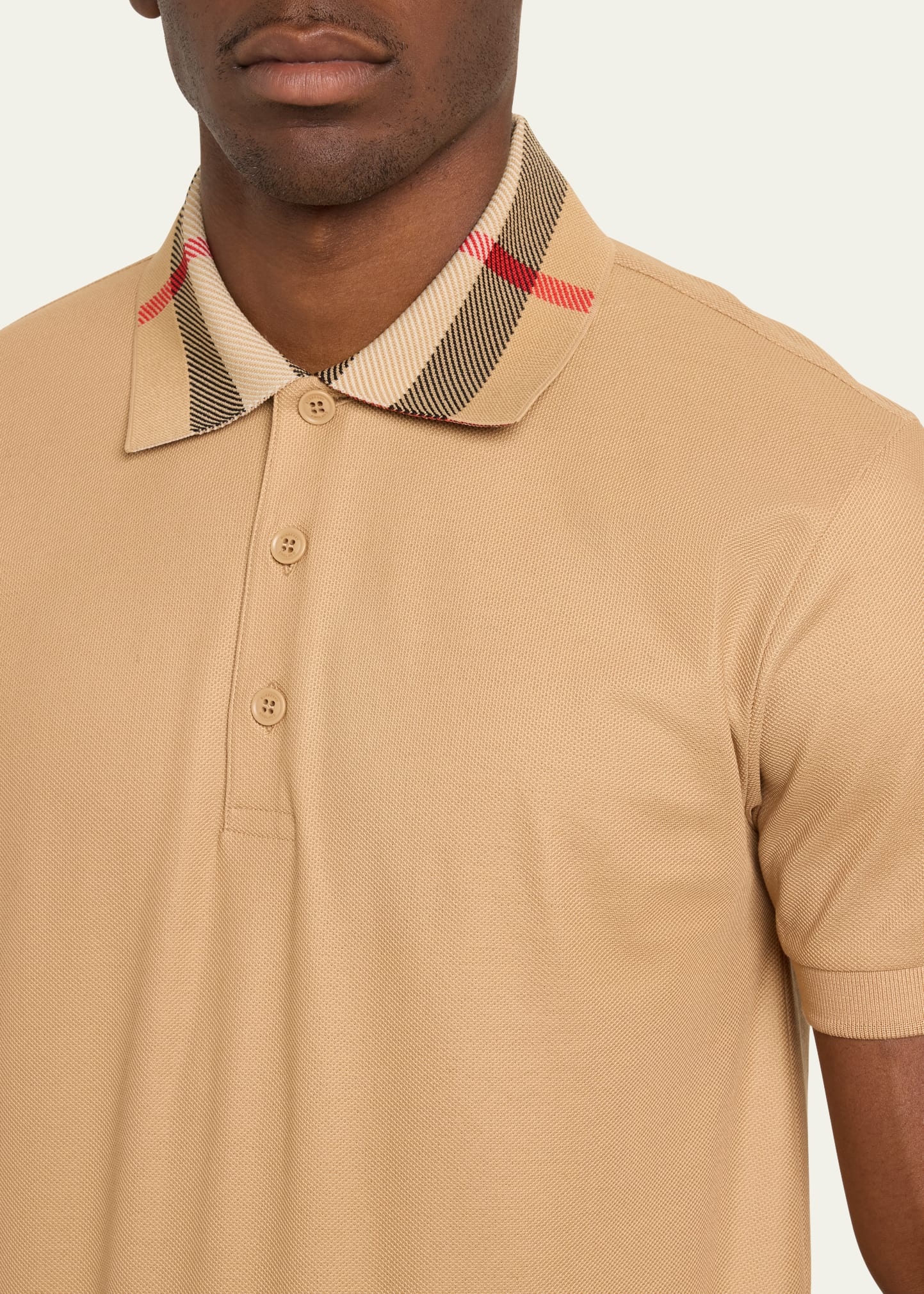 Men's Cody Check-Collar Polo Shirt - 5