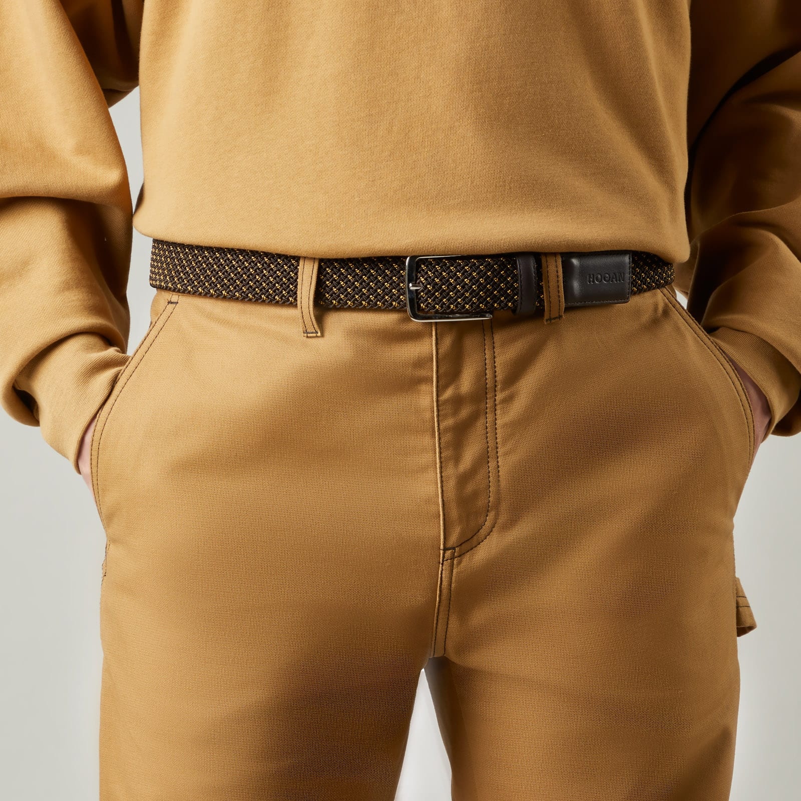 Belt Brown Yellow - 3