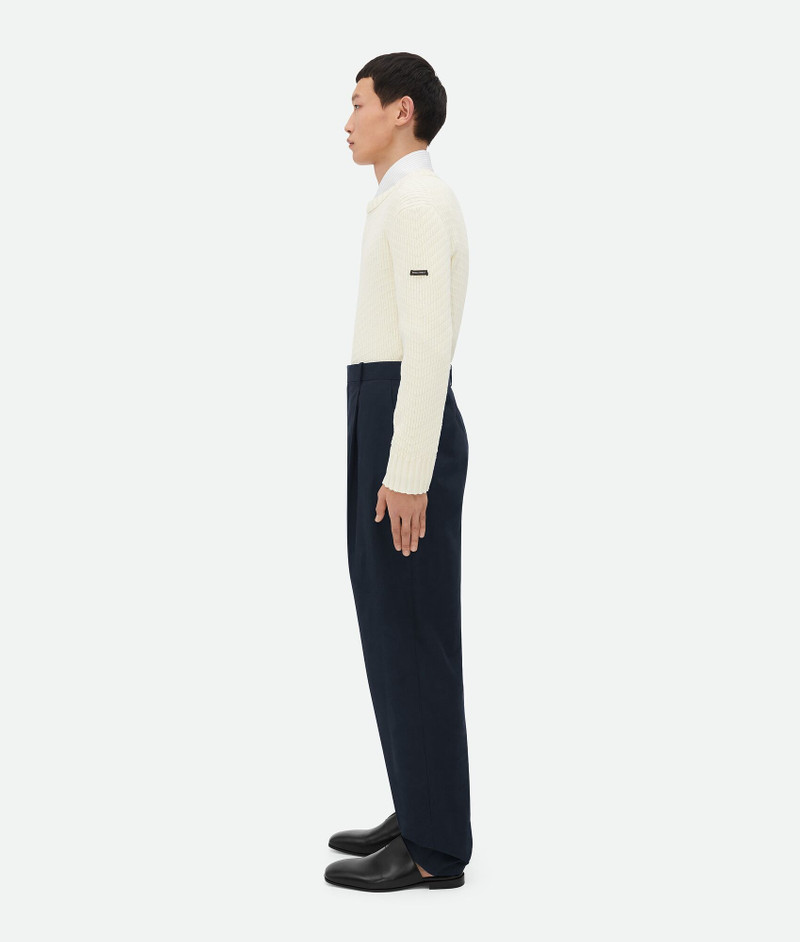 Bottega Veneta Light Cotton Twill Trousers outlook