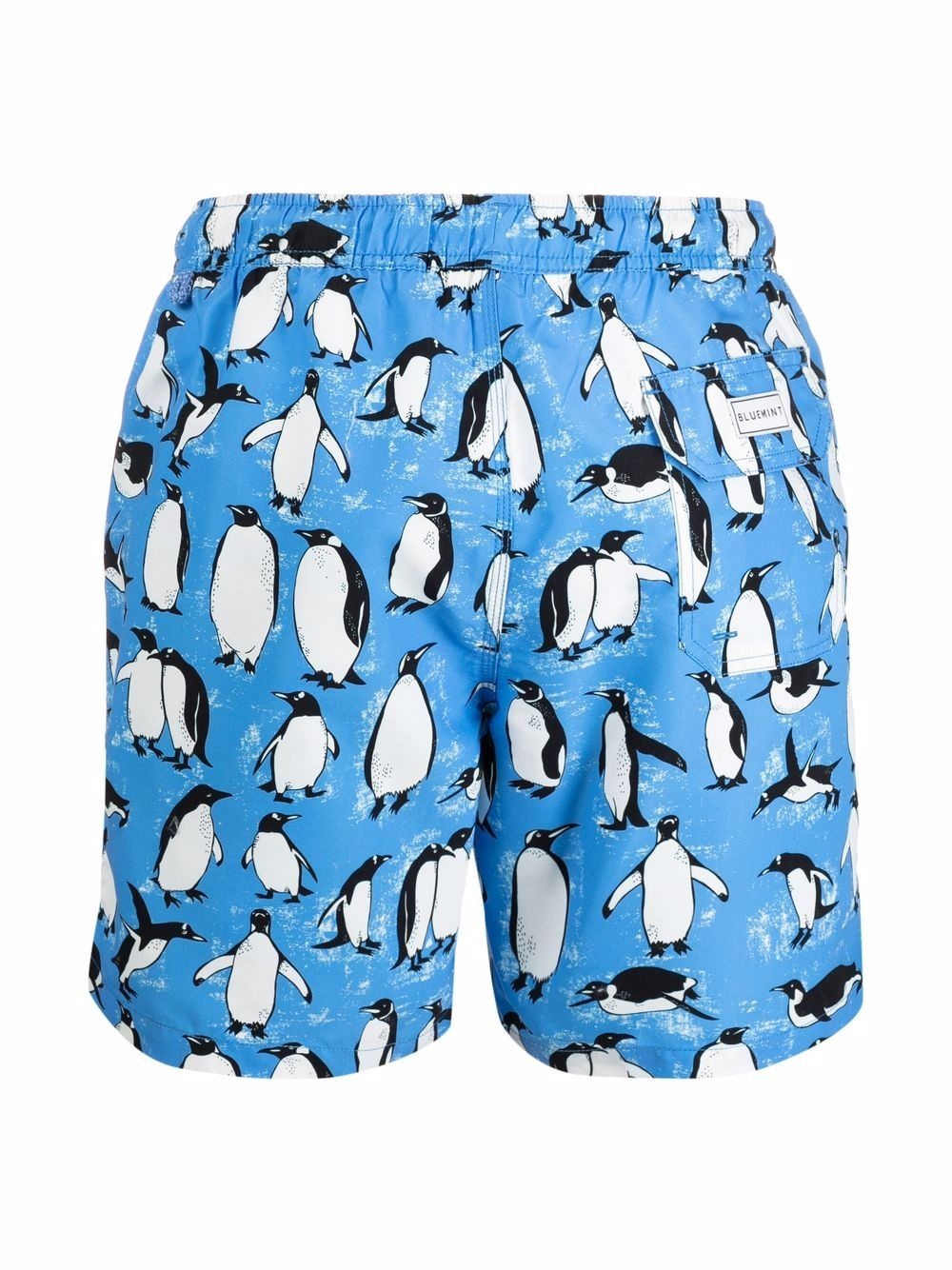 penguin-print swim shorts - 2